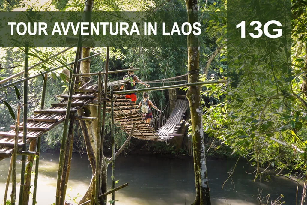 Tour avventura in Laos 13 giorni