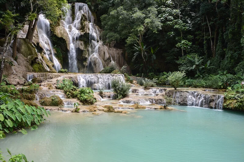 Le Cascate Kuang Si, in Laos