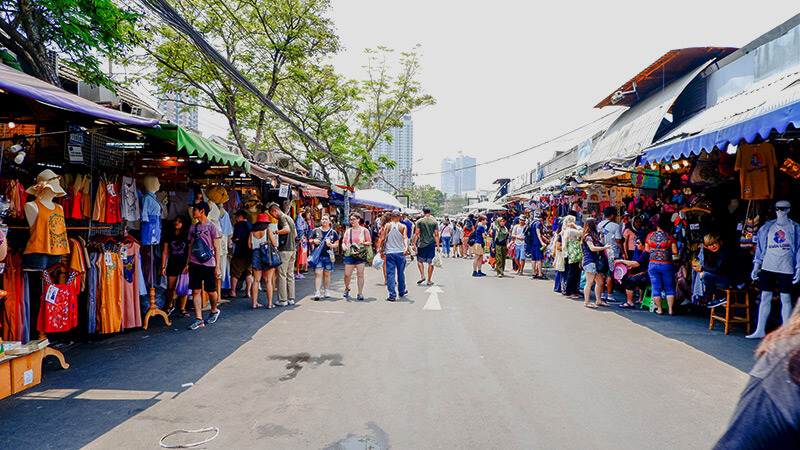 Bangkok, mercato Chatuchak