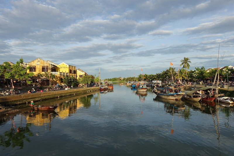 The Thu Bon River, Hoi An, one of the most impressive places in Vietnam