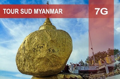 Tour sud Myanmar
