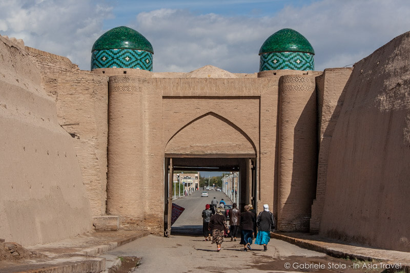 Bogcha Darvoza (Porta del Giardino), una delle porte di accesso all’Itchan Kala di Khiva