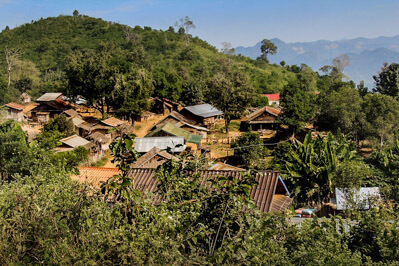 Rural village North Laos