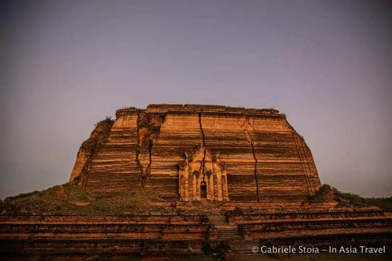 Stupa di Mingun. Tra le cose da vedere nei dintorni di Mandalay