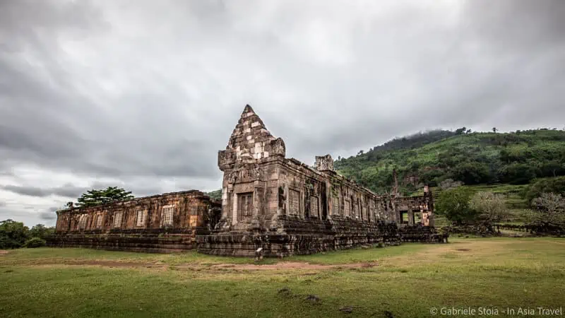 Il palazzo meridionale del tempio di Vat Phu. Territorio di Pakse, Laos