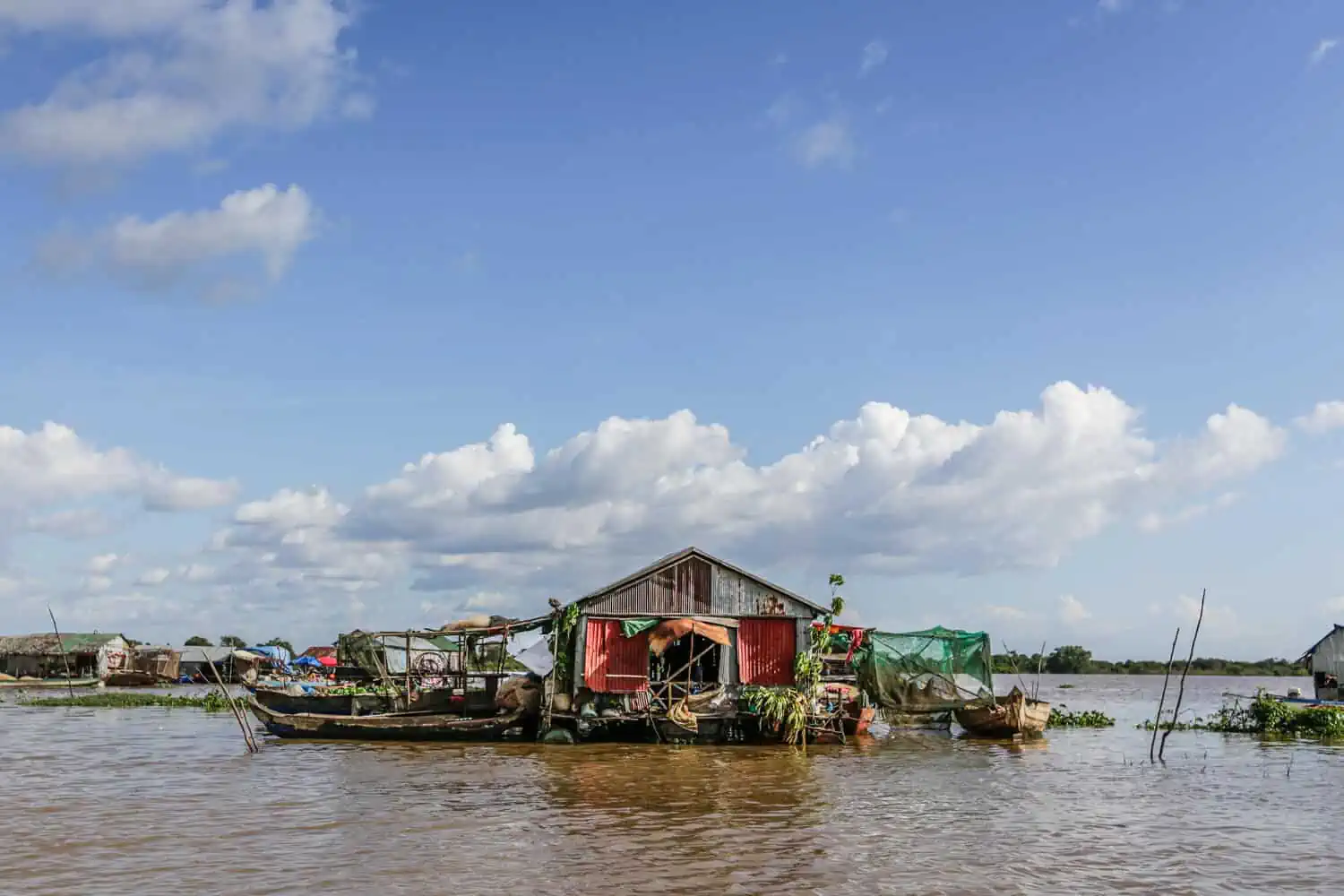 The Tonle Sap Lake is one of the most unique natural ecosystems in Cambodia