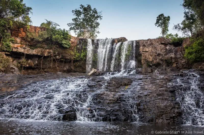 Bou Sra Waterfall, located in the remote Mondulkiri area of Cambodia